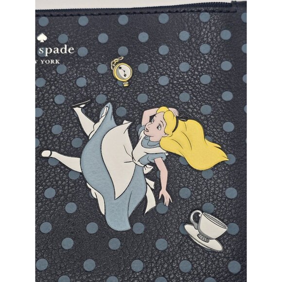 Kate Spade Disney Alice In Wonderland Large Pouch Attachment- Authentic - Picture 9 of 11